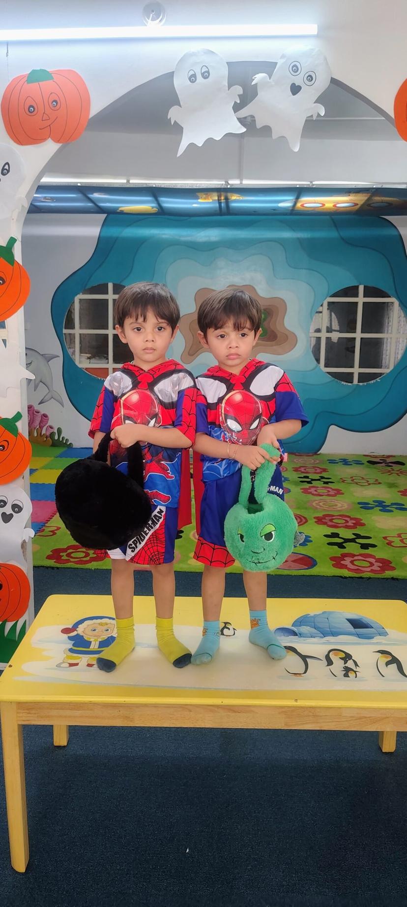 My School ITALY Hitex Halloween celebration