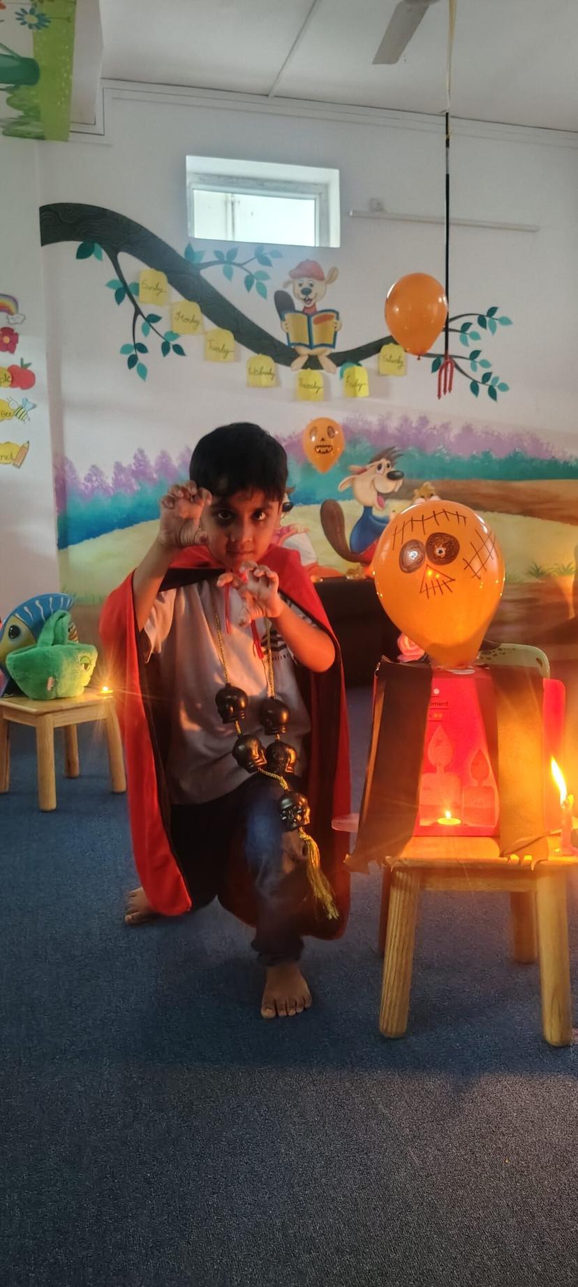 My School ITALY Hitex Halloween celebration