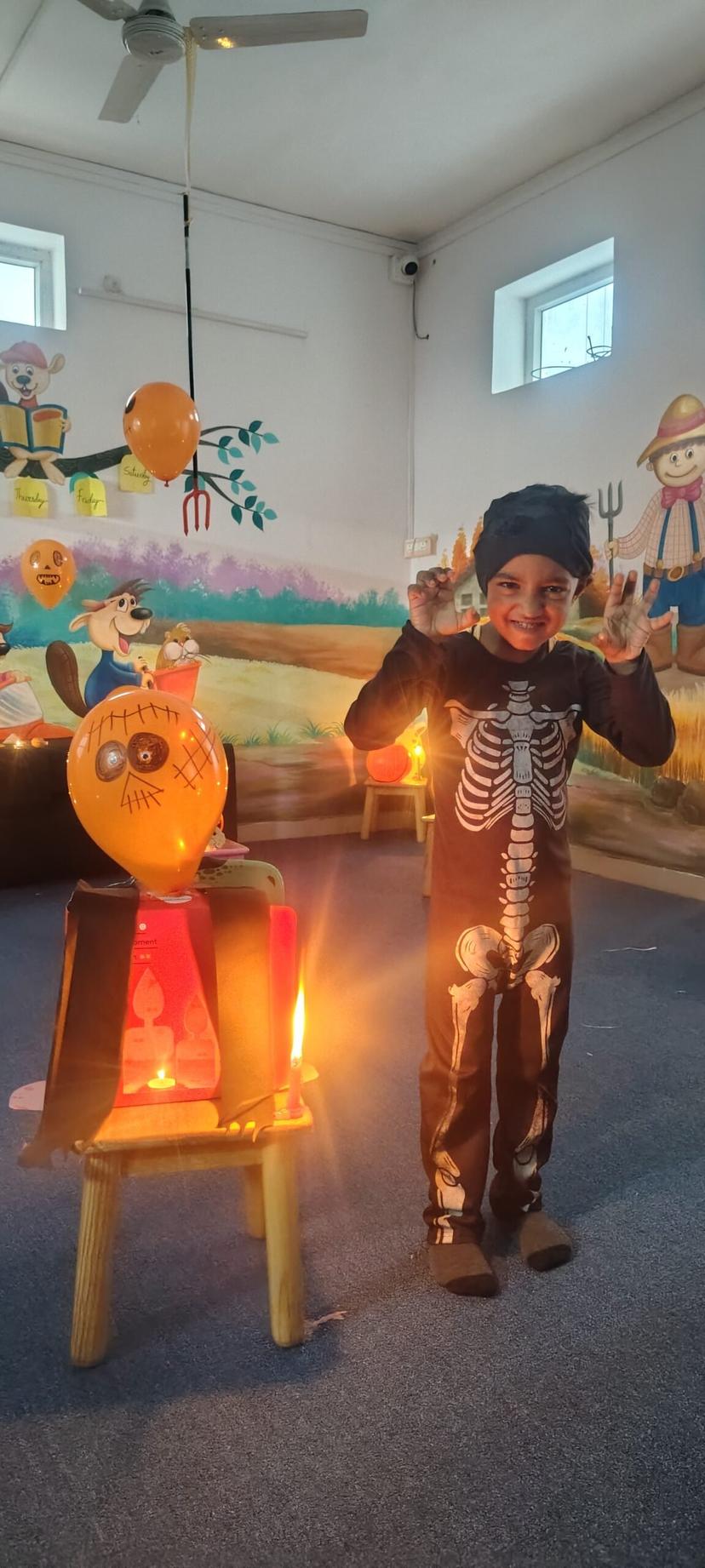 My School ITALY Hitex Halloween celebration