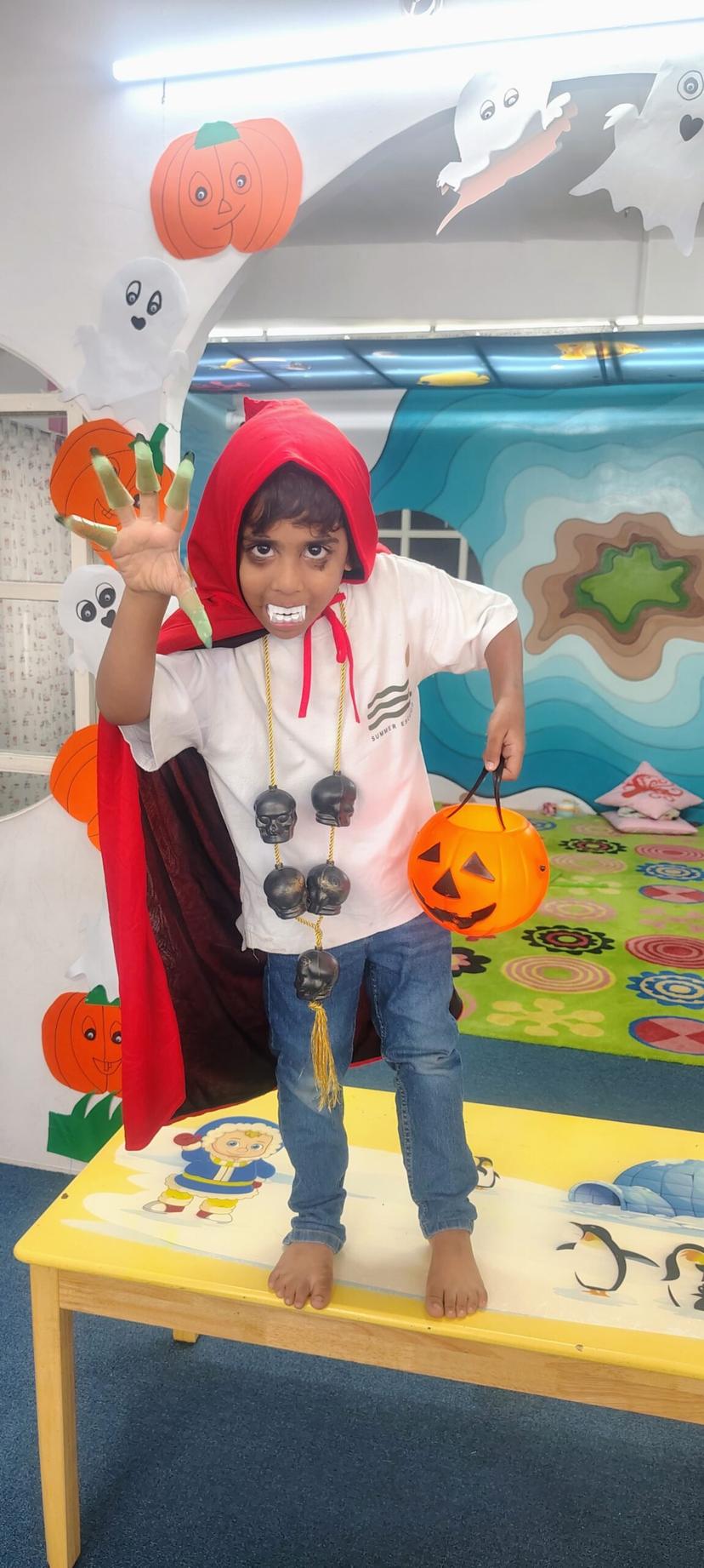My School ITALY Hitex Halloween celebration