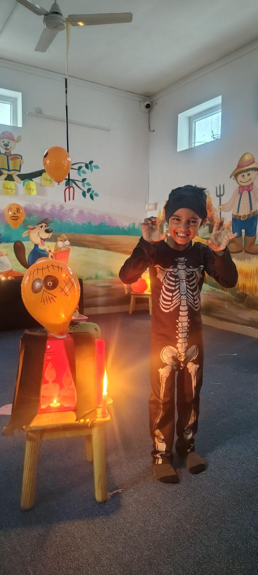 My School ITALY Hitex Halloween celebration