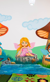 Children playing outdoors